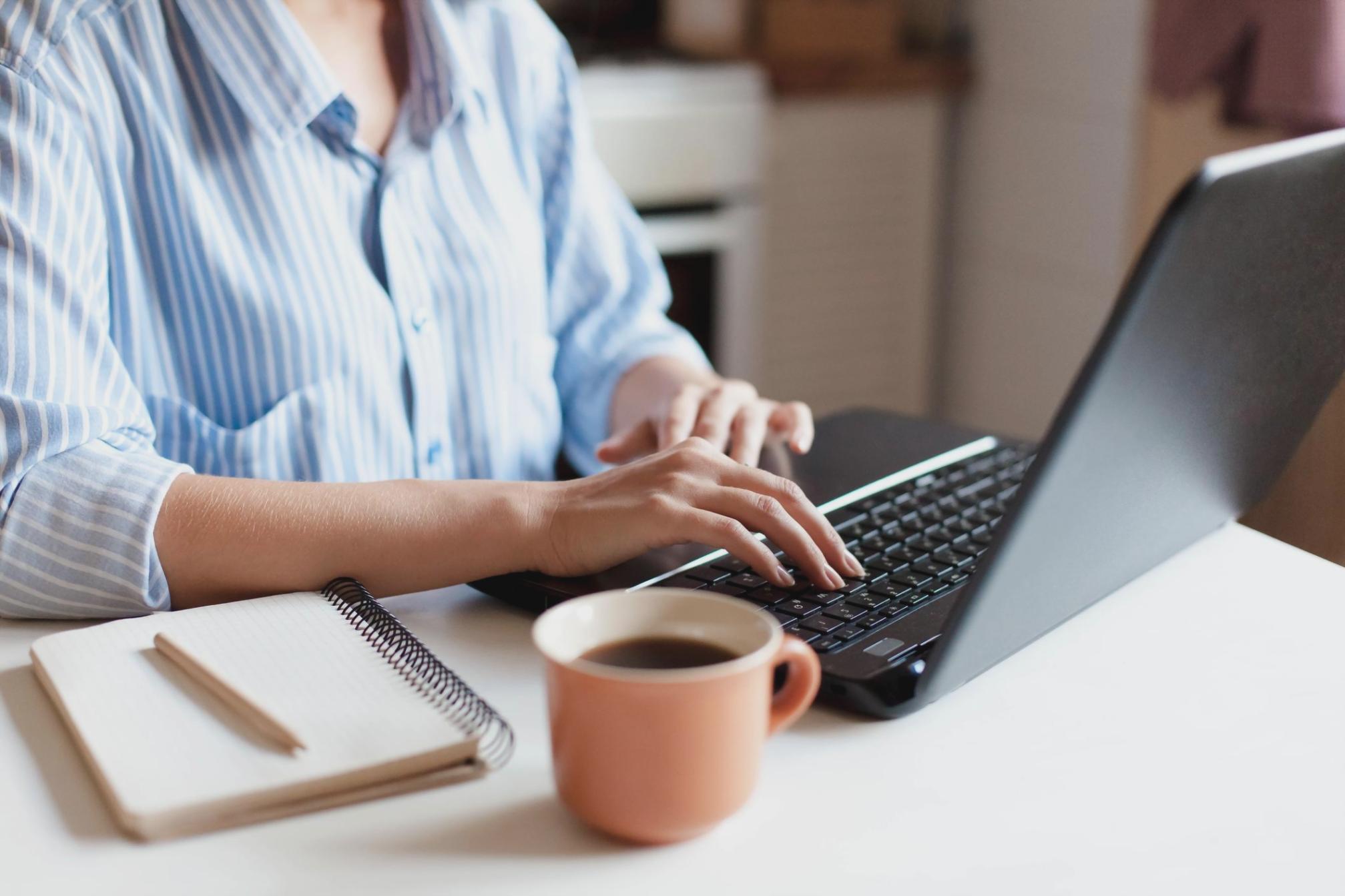 Professional tax strategy workspace